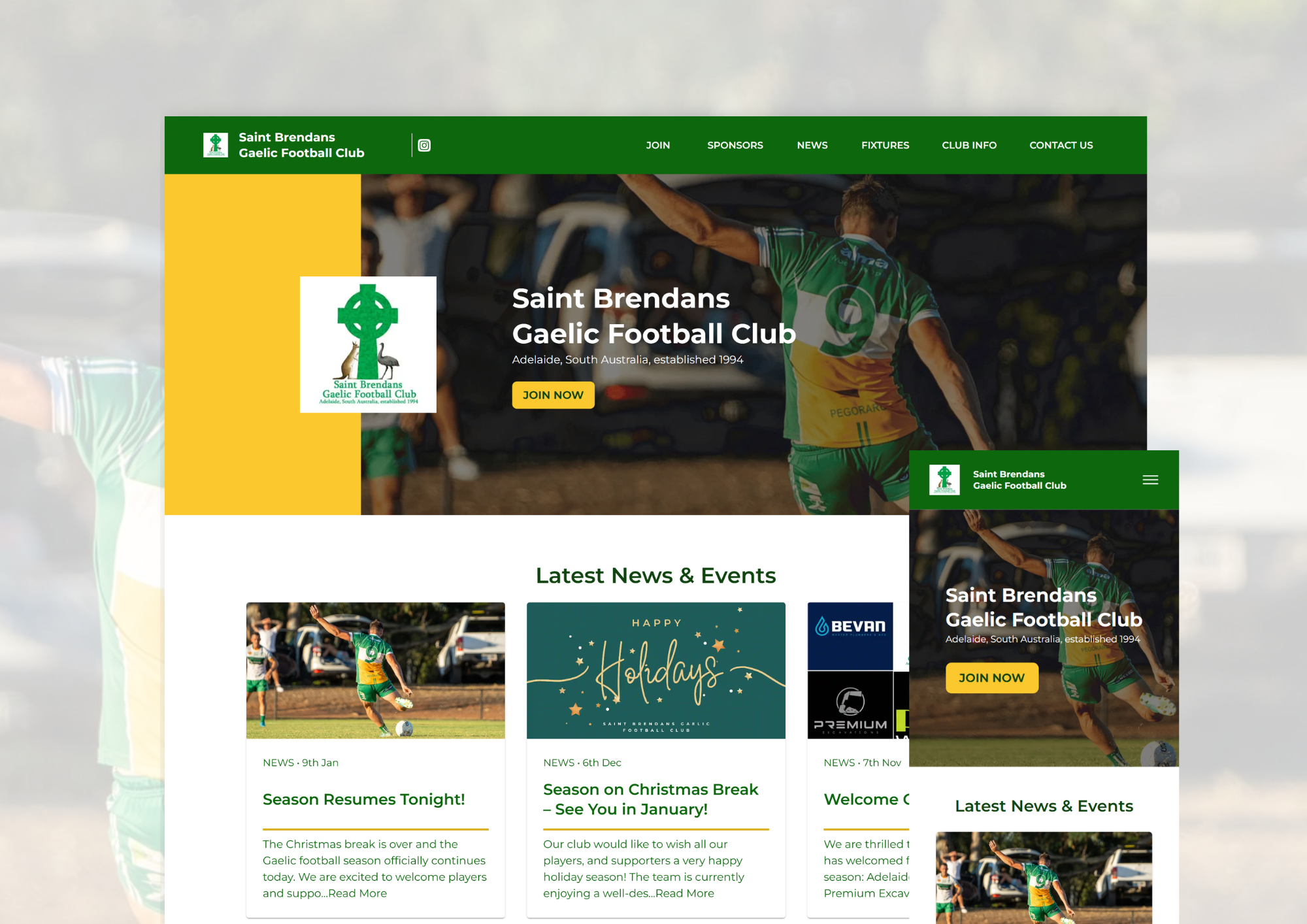 Saint Brendans Gaelic Football Club Project Thumbnail